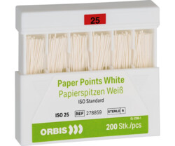 Papierspitzen, weiß