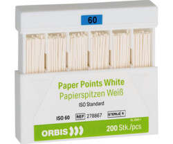 Papierspitzen, weiß
