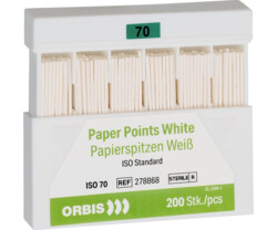 Papierspitzen, weiß