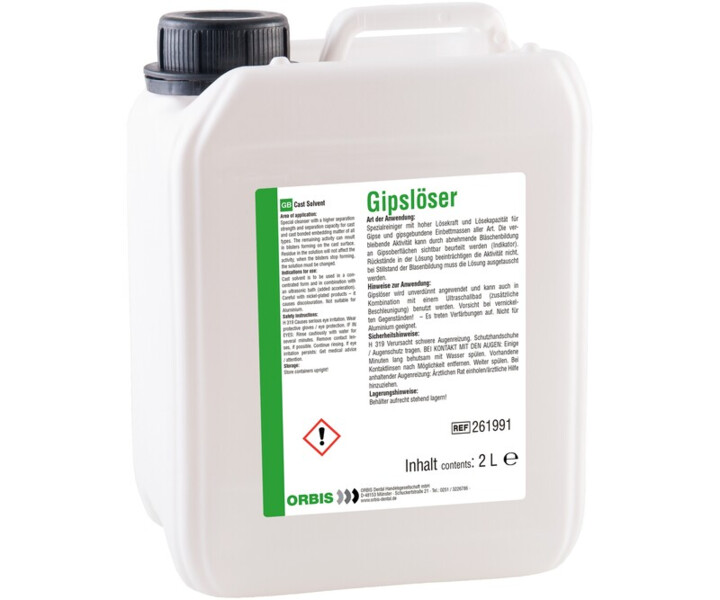 Gipshärter und Gipslöser