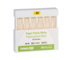 Papierspitzen, weiß