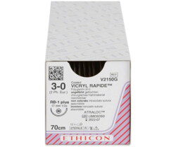 Vicryl rapide ungefärbt geflochten